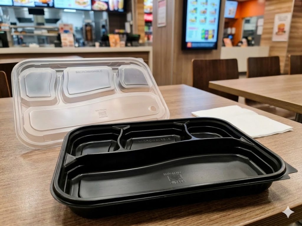 MENIU KEBAB 4 COMPARTIMENTE 25buc/set Imagine secundară a produsului