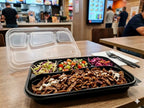 MENIU KEBAB 4 COMPARTIMENTE 25buc/set