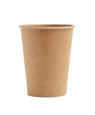 PAHARE CARTON 8OZ KRAFT - 50buc/set