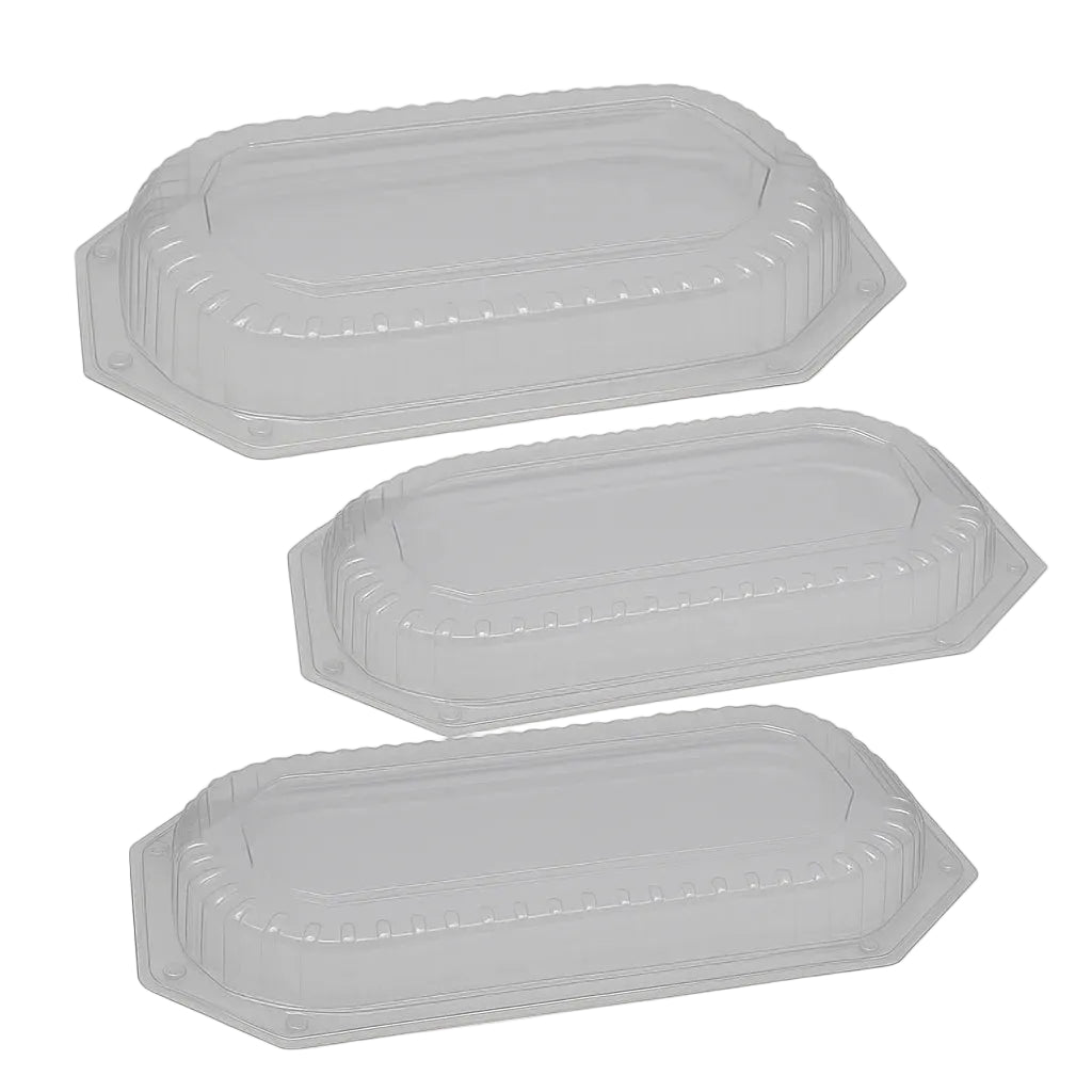 CAPAC PLATOU NEGRU 45 cm cu clips