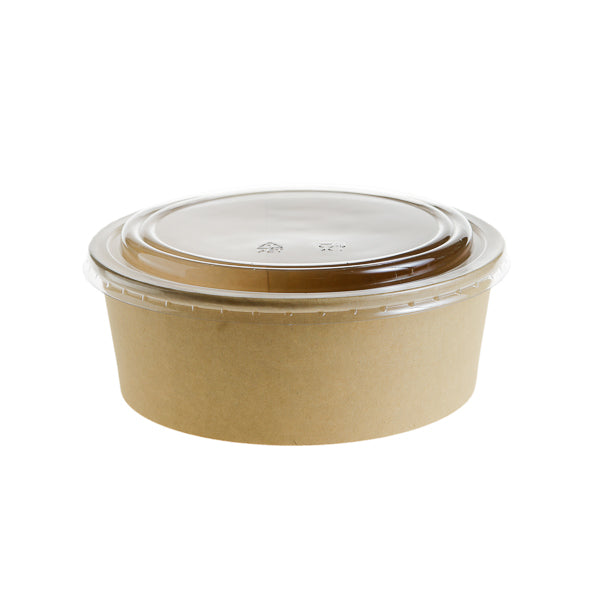 BOL SALATA CARTON+CAPAC 1300ml natur
