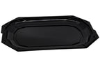 PLATOU PLASTIC NEGRU 45 cm cu clips