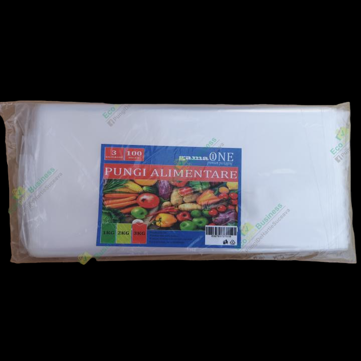 PUNGI ALIMENTARE CONGELATOR 3kg -40x30cm- 100buc/set Imagine secundară a produsului