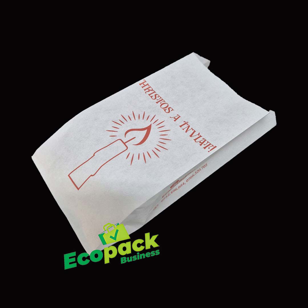 PUNGA ANAFURA HRISTOS A INVIAT 8x16.5+3cm 3000buc/bax Imagine secundară a produsului