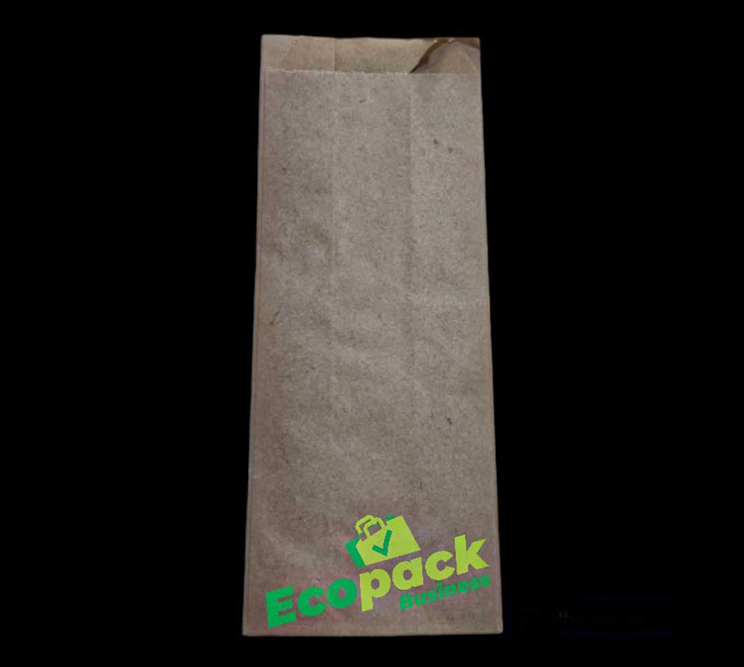 PUNGI DE HARTIE NATUR 1/2 9.5×26+7cm 700buc/bax Imagine secundară a produsului
