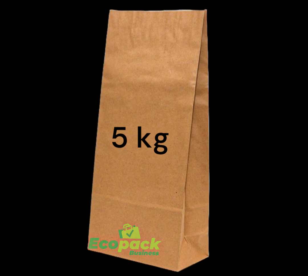 SACI DE HARTIE 5Kg 23X40+12CM 25buc/set Imagine secundară a produsului