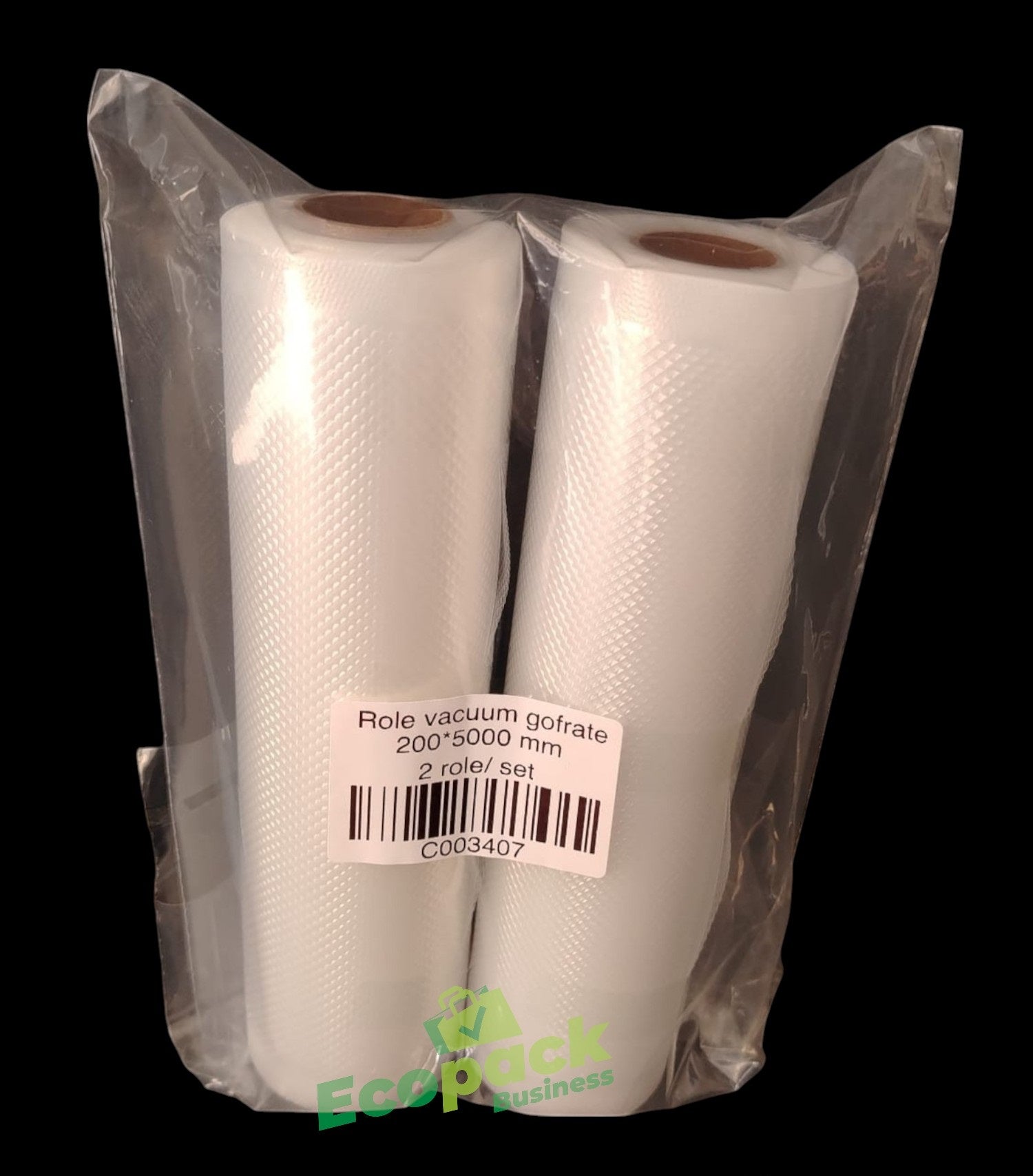 ROLE VIDAT GOFRATE 20X500 CM, 2 ROLE/SET Imagine secundară a produsului