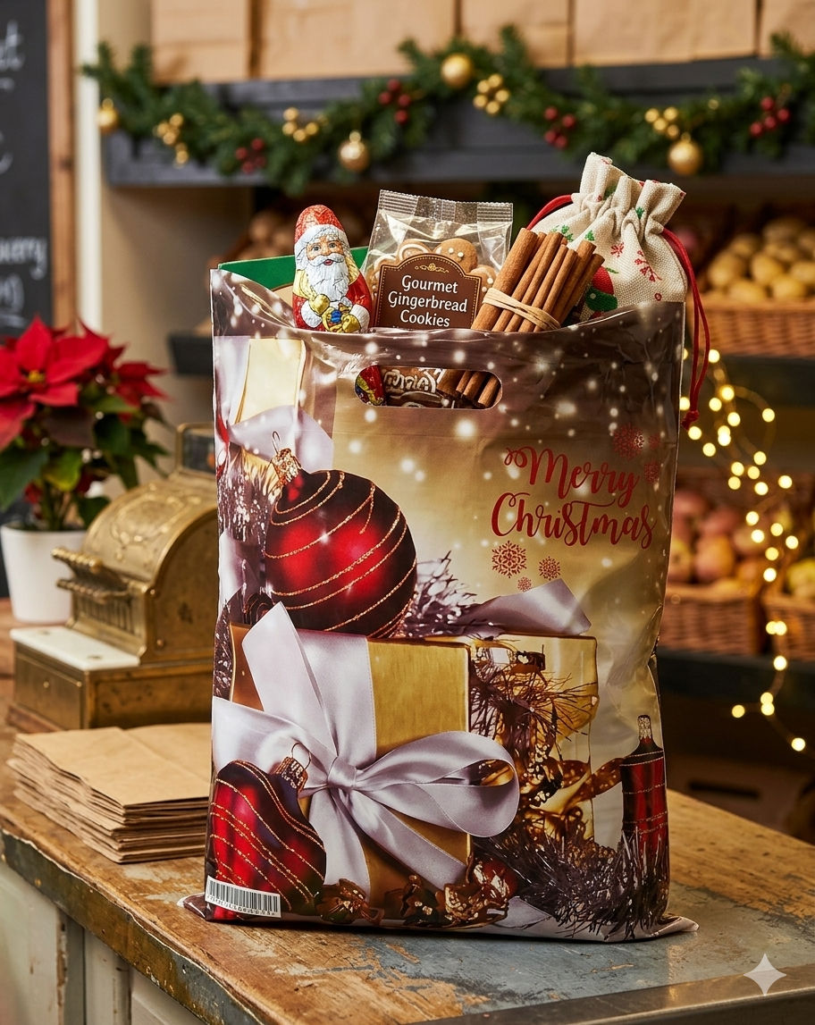 AMBALAJ CADOU CRACIUN 50buc/set. Imagine principală a produsului