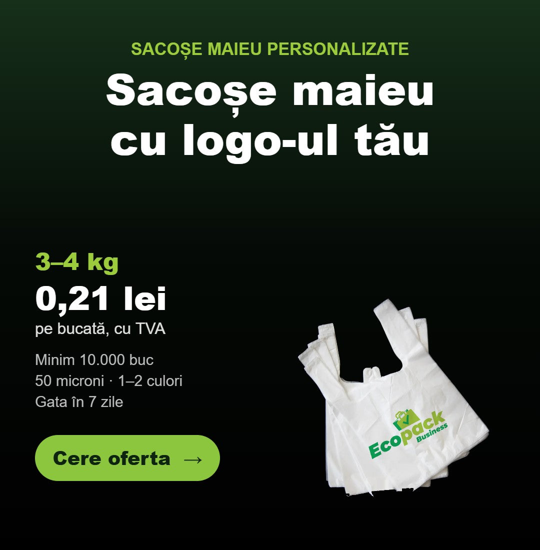 Sacoșe maieu 3–4 kg cu logo – 0,21 lei/buc Imagine principală a produsului