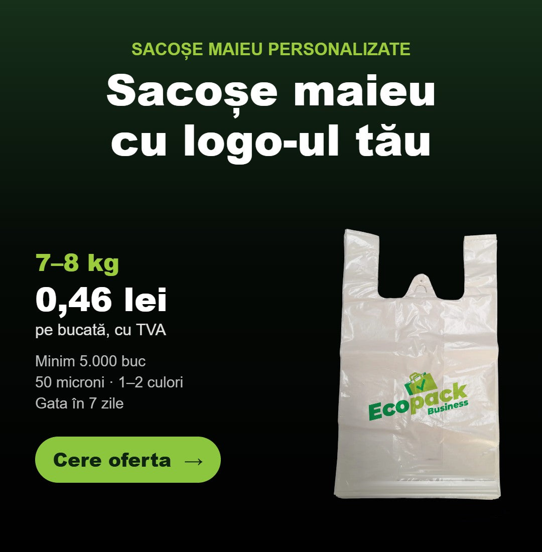 Sacoșe maieu 7–8 kg cu logo – 0,46 lei/buc Imagine principală a produsului