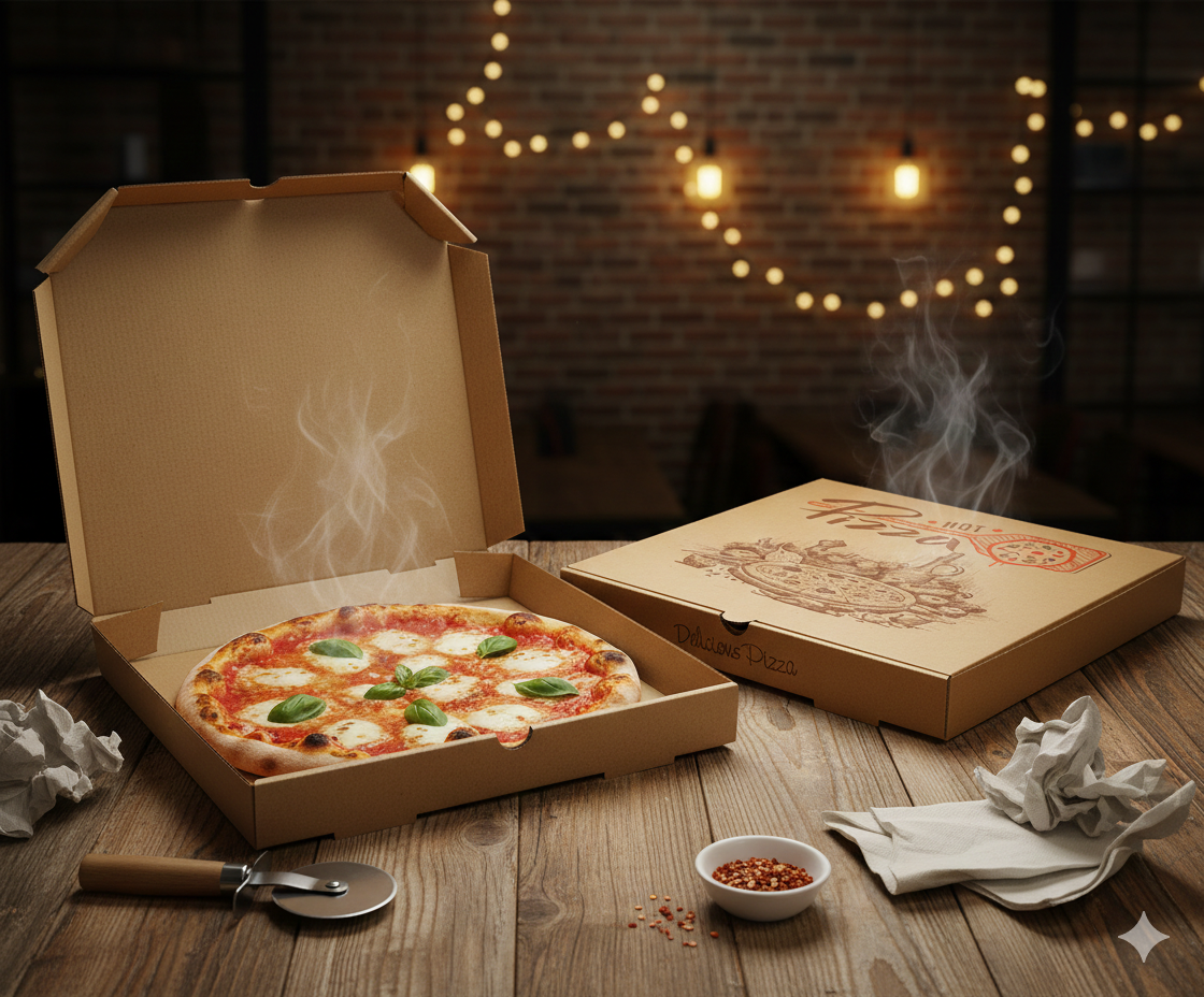 CUTIE PIZZA 32*32*3,5 cm KRAFT Imagine principală a produsului