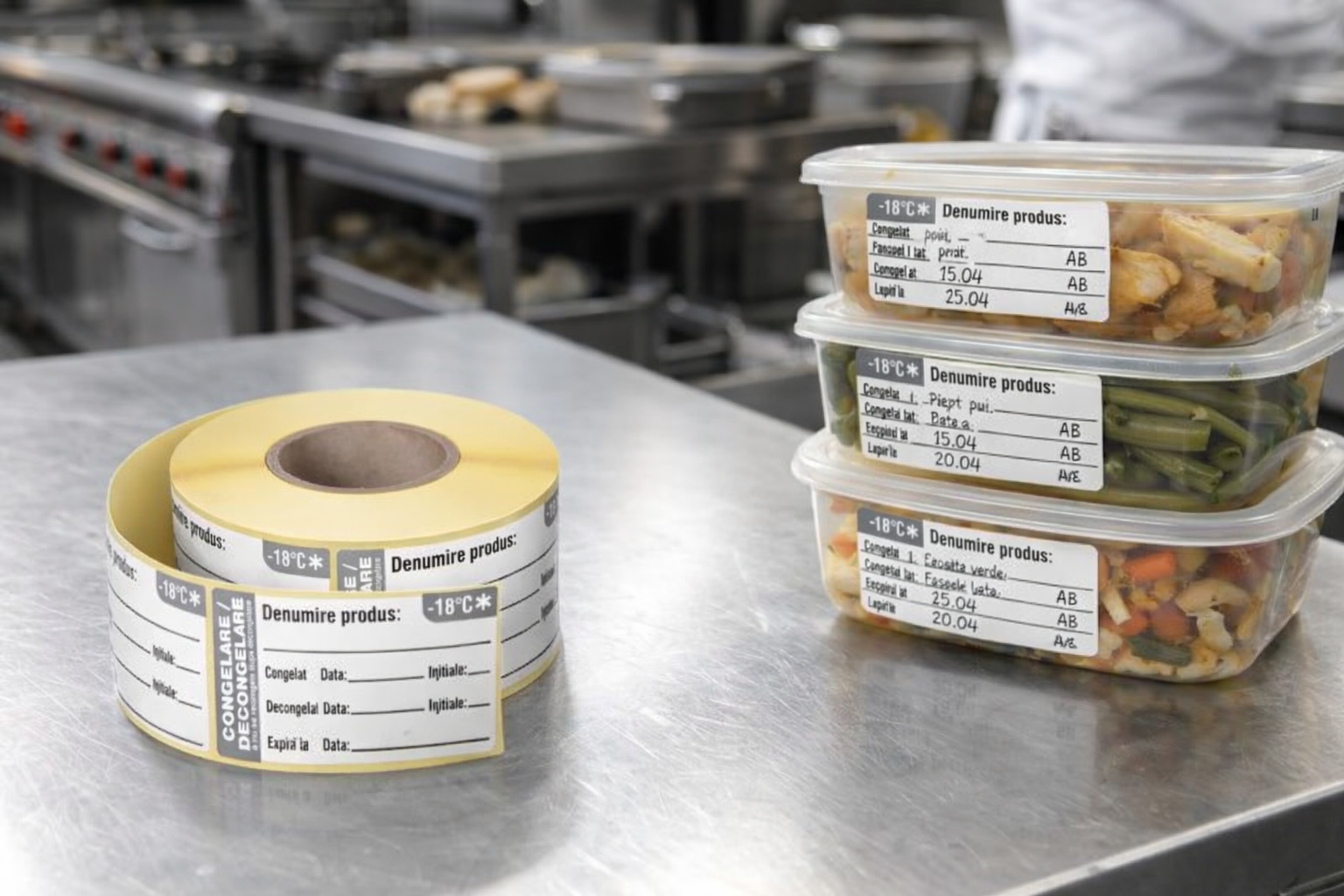ETICHETE HACCP 3X6 CM 1000 buc/rola