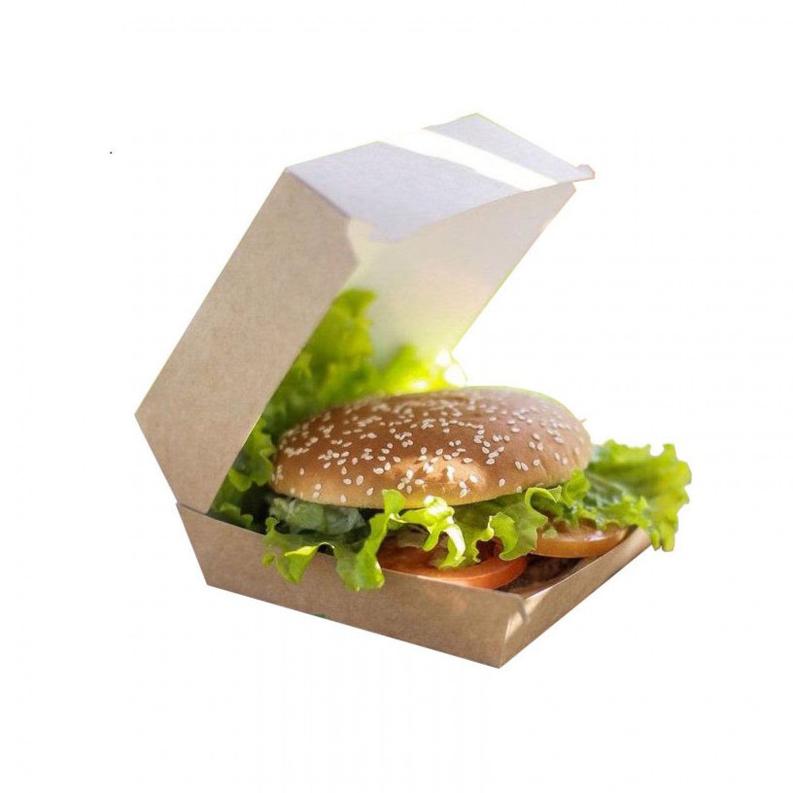 CUTIE CARTON HAMBURGER NATUR MARE Imagine secundară a produsului