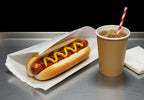 Punga Hartie Alba Hot Dog 12x25cm