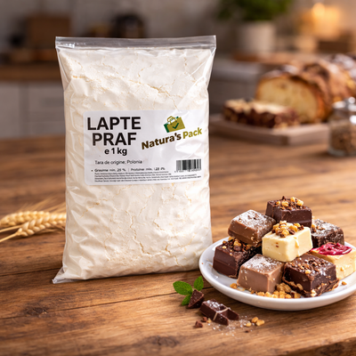 Lapte Praf Integral 26% Grăsime – 1kg / 25kg