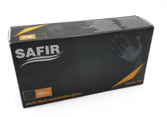 MANUSI NITRIL NEGRE (S,M,L, XL) Imagine secundară a produsului