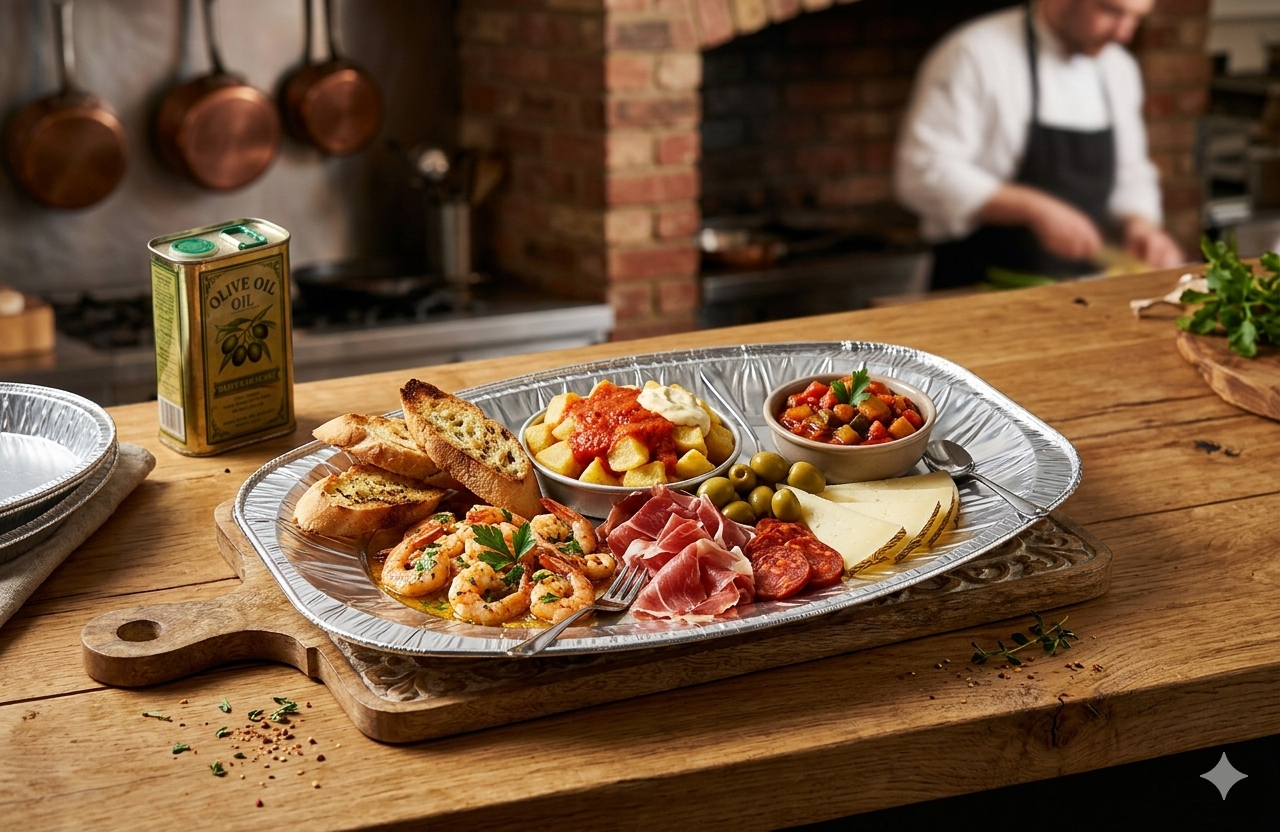 PLATOU ALUMINIU MIC 350gr Imagine principală a produsului