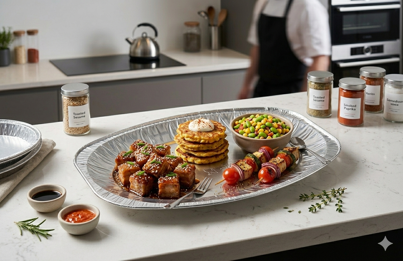 PLATOU ALUMINIU MARE 450gr Imagine principală a produsului