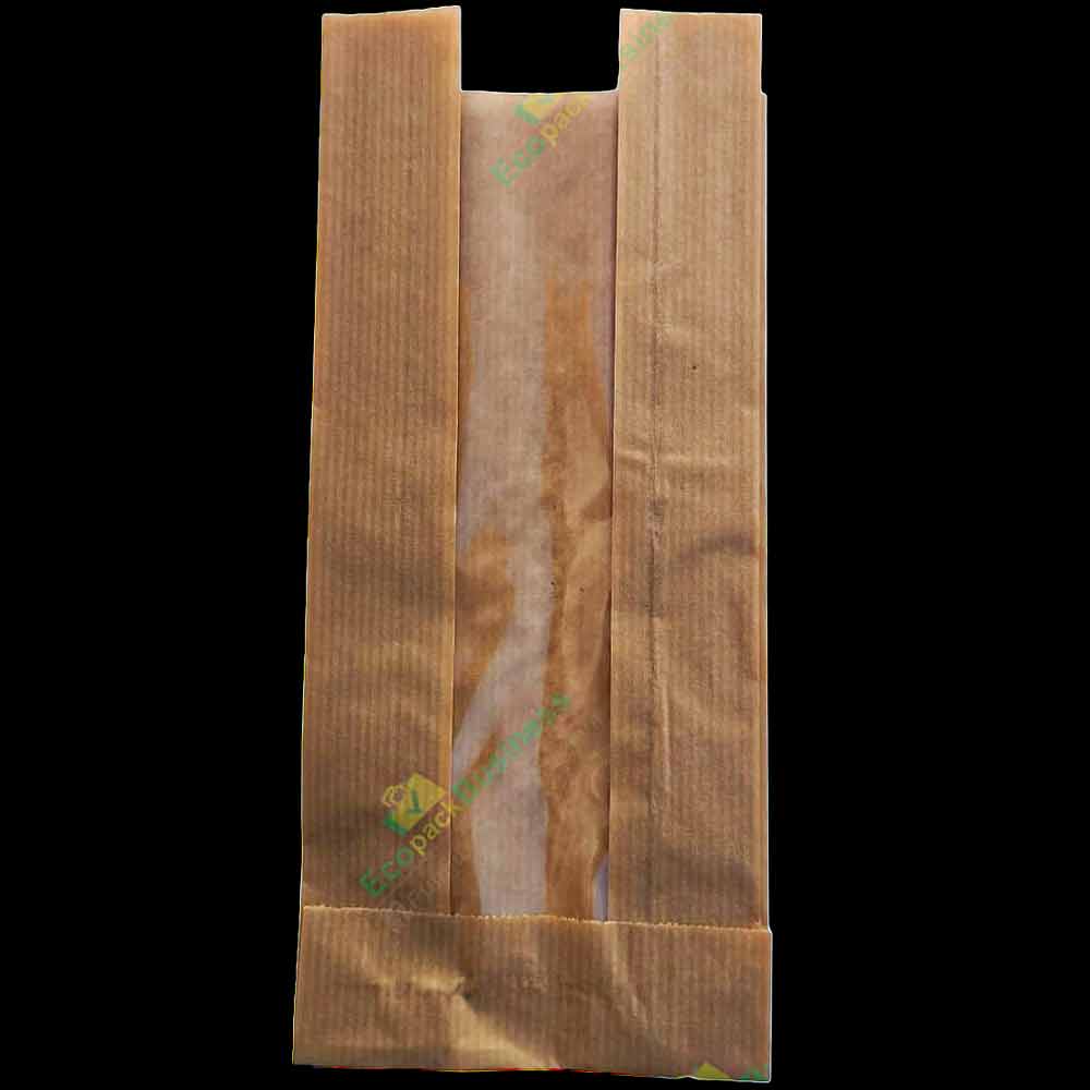 Punga cu Fereastra 10x23+6cm 1000buc/bax Imagine secundară a produsului