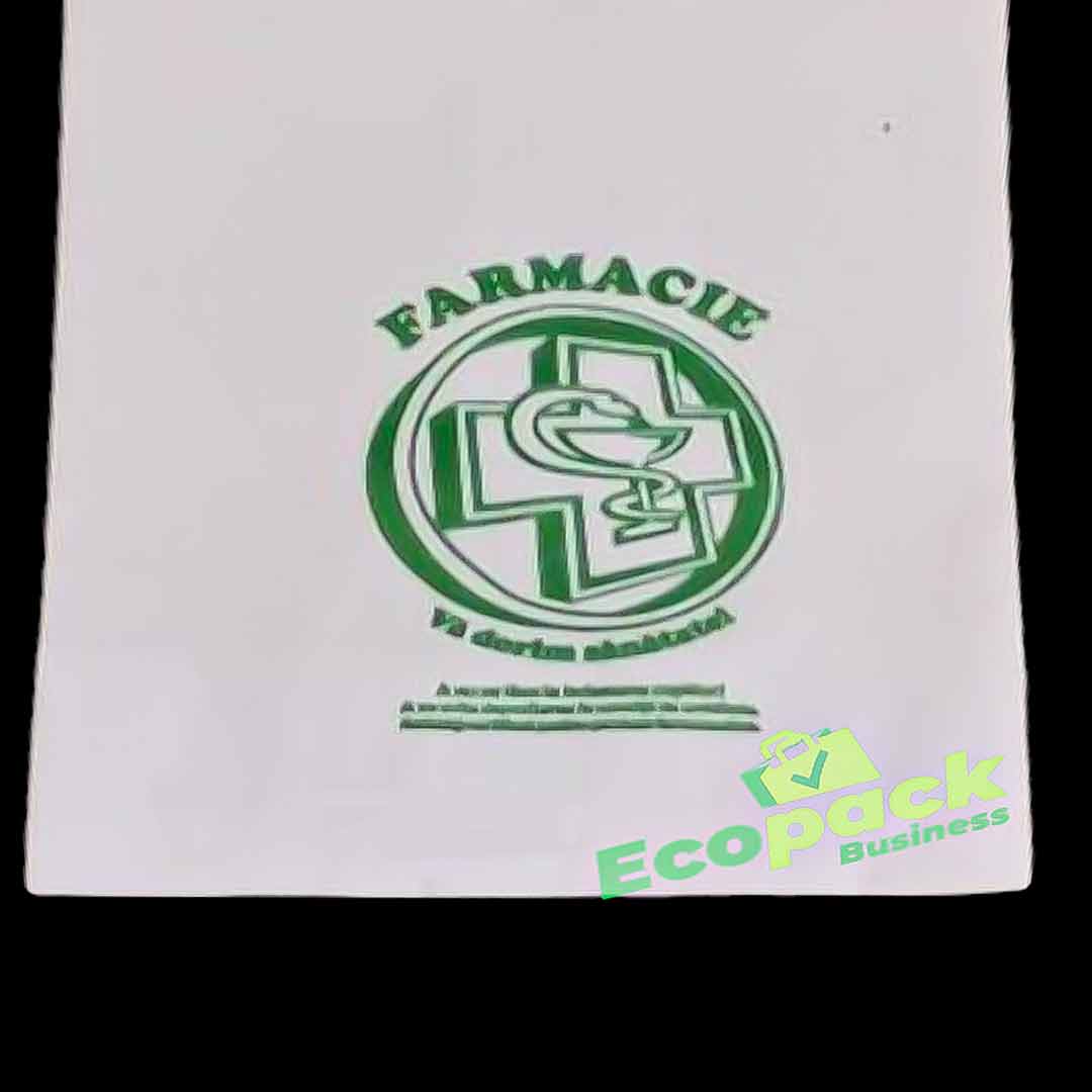 Punga Farmacie Hartie Alba 9x15cm