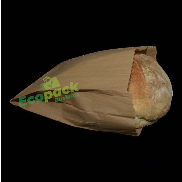PUNGI DE HARTIE NATUR 5kg 27x33+11cm 355buc/bax Imagine secundară a produsului