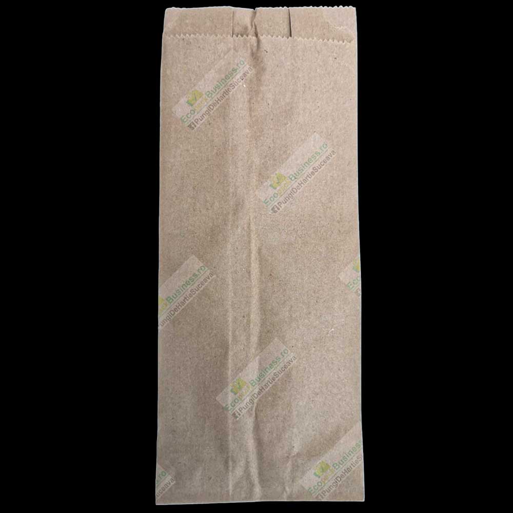 PUNGI DE HARTIE NATUR 1kg 11.5x29+8cm 800buc/bax