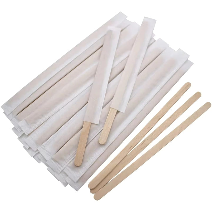 PALETE CAFEA LEMN 14 cm (AMBALATE INDIVIDUAL)