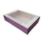 CUTII PRAJITURI CU FEREASTRA 25x25x6