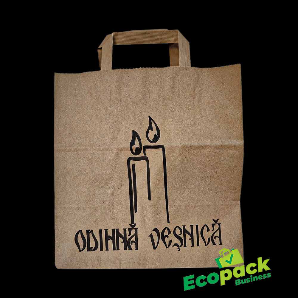 Sacose Hartie Natur Odihna Vesnica 26x27x17 cm – Pomeniri si Inmormantari