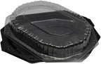 PLATOU PLASTIC NEGRU 29cm+capac