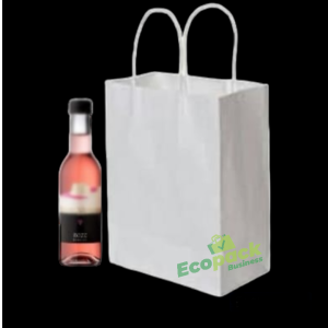 SACOSA HARTIE ALBA MANER SFOARA (16x21+9cm)