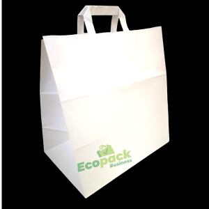 SACOSA MANER BANDA ALBA 32+22X28 CM