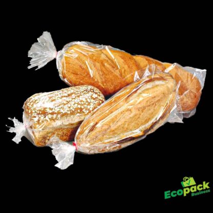 Pungi bopp 26x45cm transparente pentru ambalat produse de panificatie sau textile