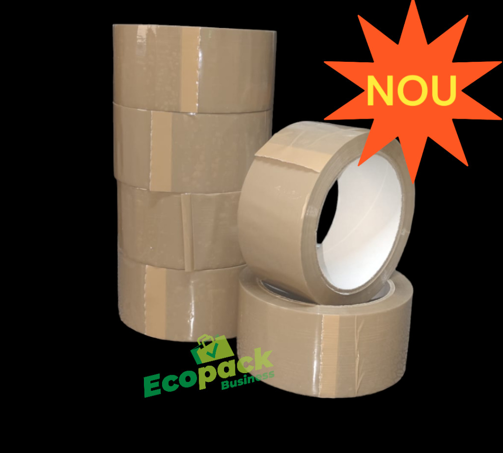 Bandă adezivă solvent maro 48x60 metri, 42 MY