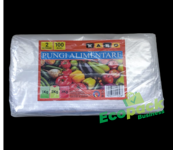 Pungi alimentare congelator 2kg (100bucati/set)