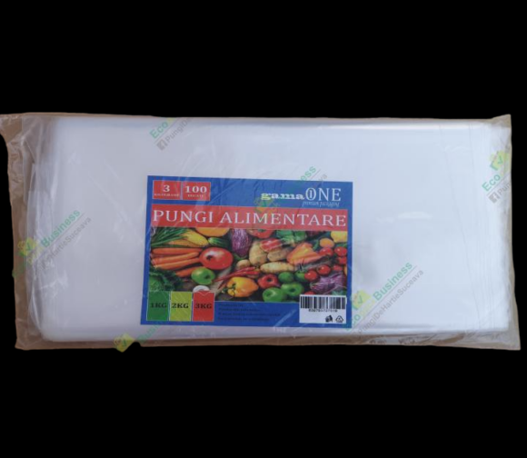 Pungi alimentare congelator 3kg (100bucati/set)